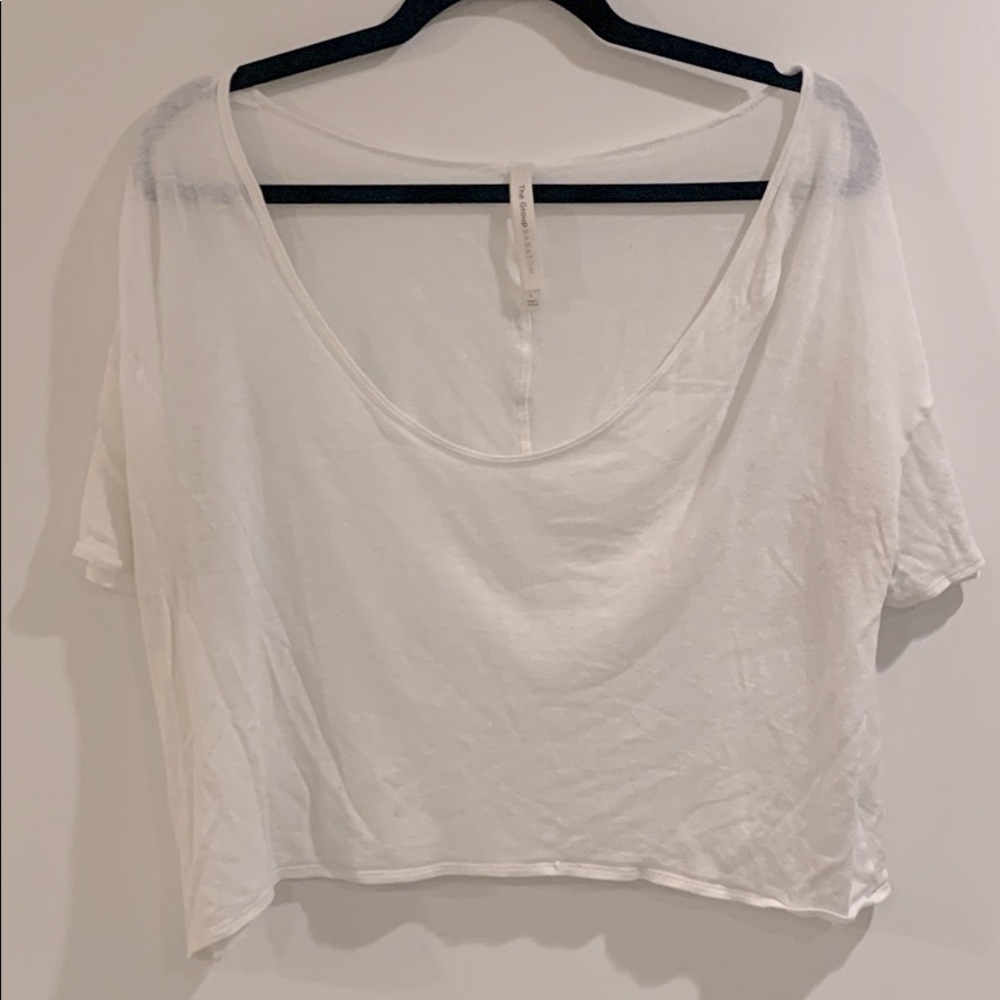 Babaton cropped tee L